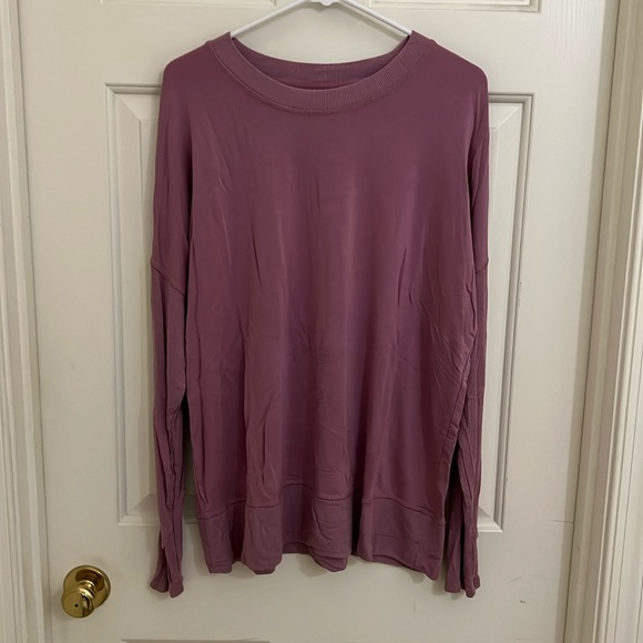 Members Mark Purple Favorite Soft Rib Top Size L - Picture 1 of 3